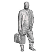 A loco crew man with drivers bag