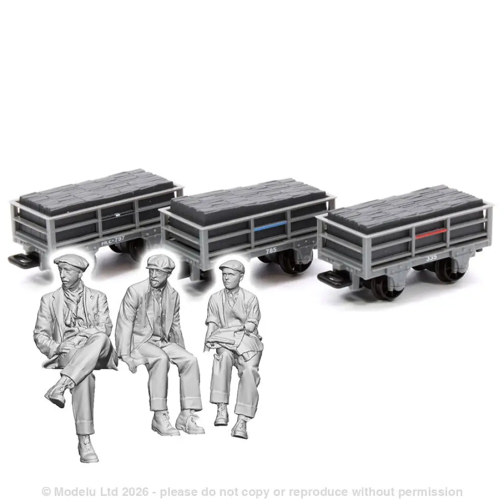 11212 Gravity Slate Train Pack 2 3x Figure Pack