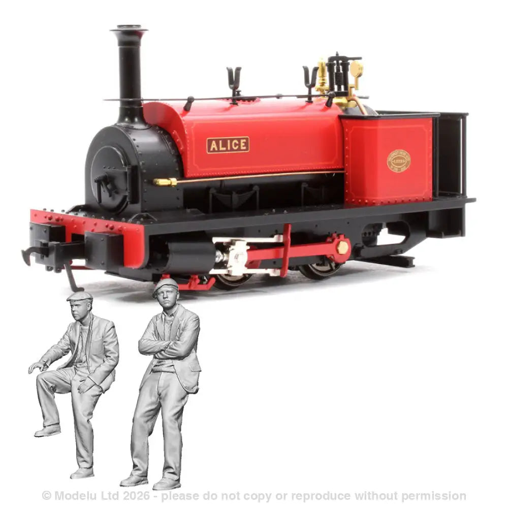 11219 Quarry Hunslet Crew Pack Open Cab 1 2x Figure Pack