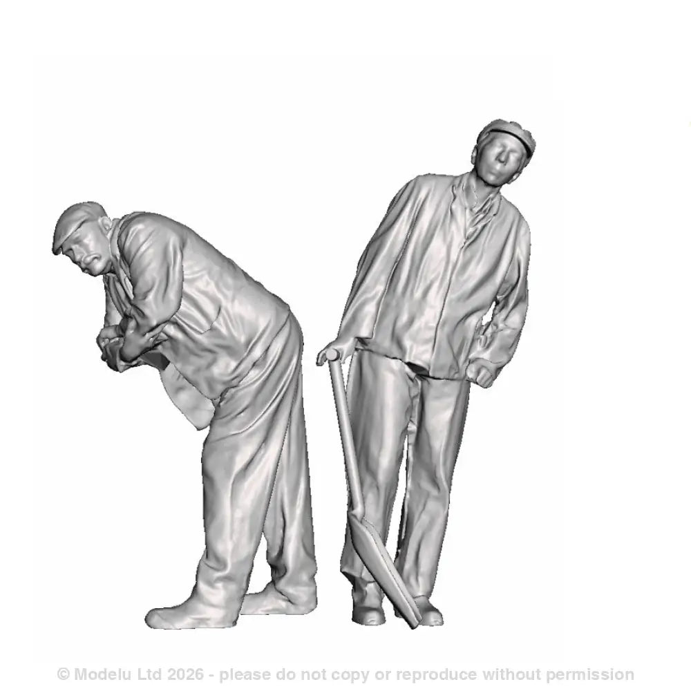 A driver and fireman for Right Hand Drive locos