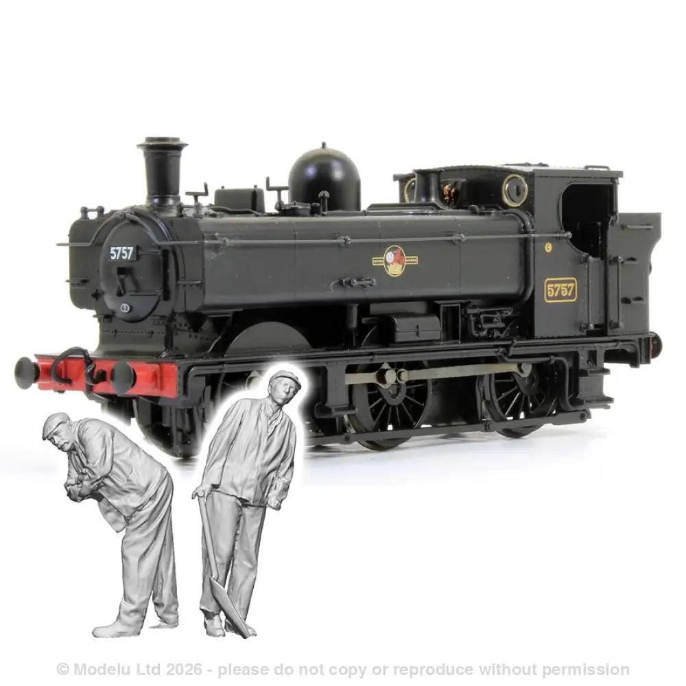 11260 GWR 57XX-8750 Pannier Crew Pack 2x Figure Pack