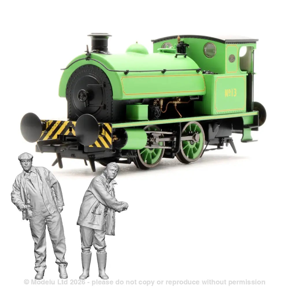 11262 Hawthorn Leslie 0-4-0ST Crew Pack 2 2x Figure Pack