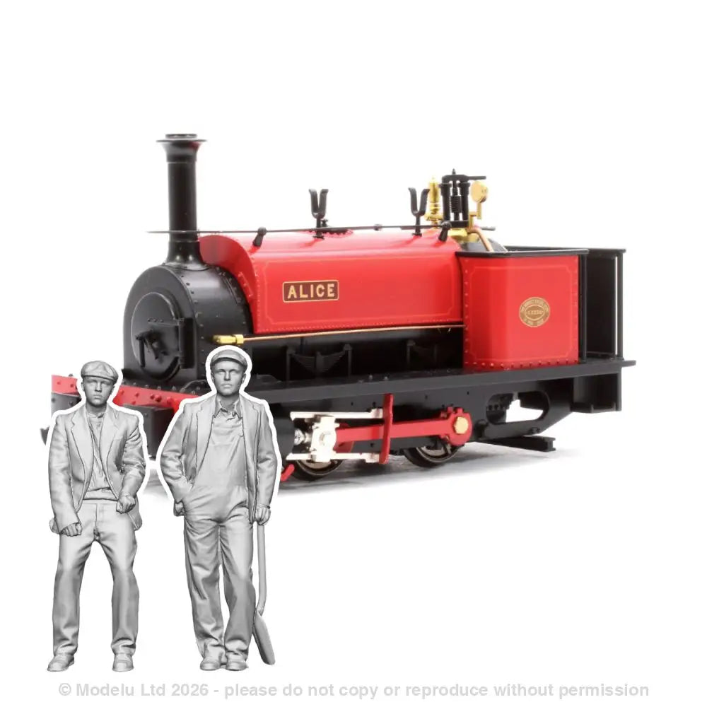 11263 Quarry Hunslet Crew Pack Open Cab 2 2x Figure Pack