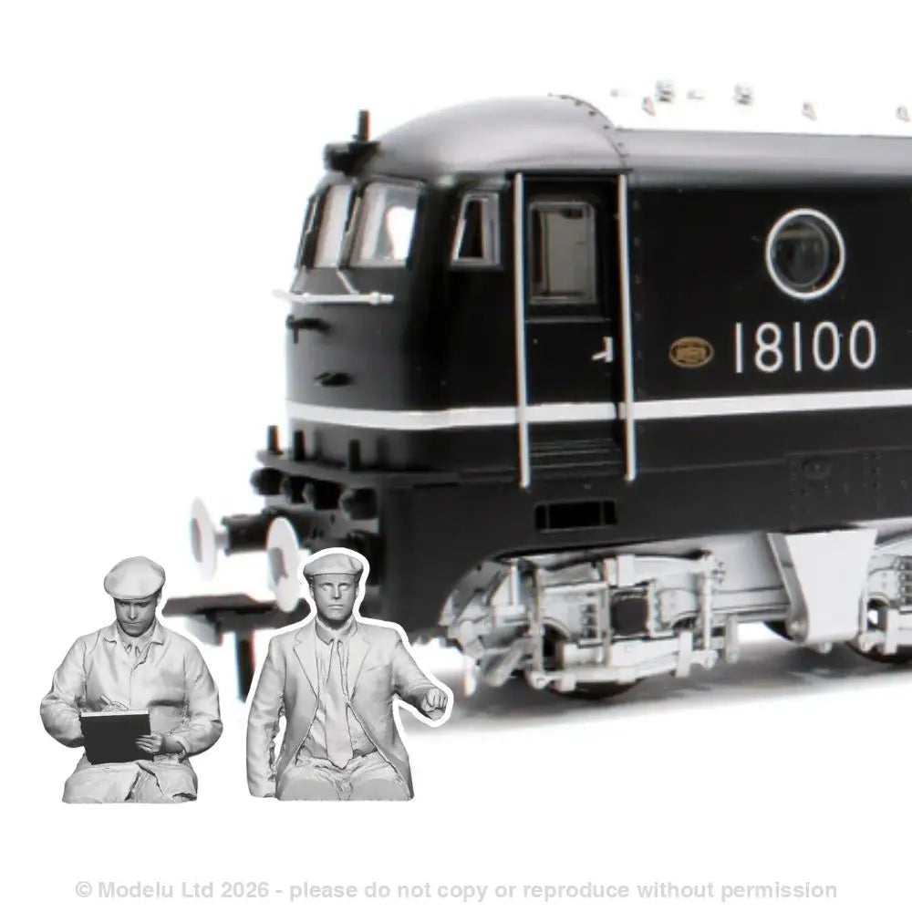 11265 BR 18100 Gas Turbine Crew Pack 2x Figure Pack