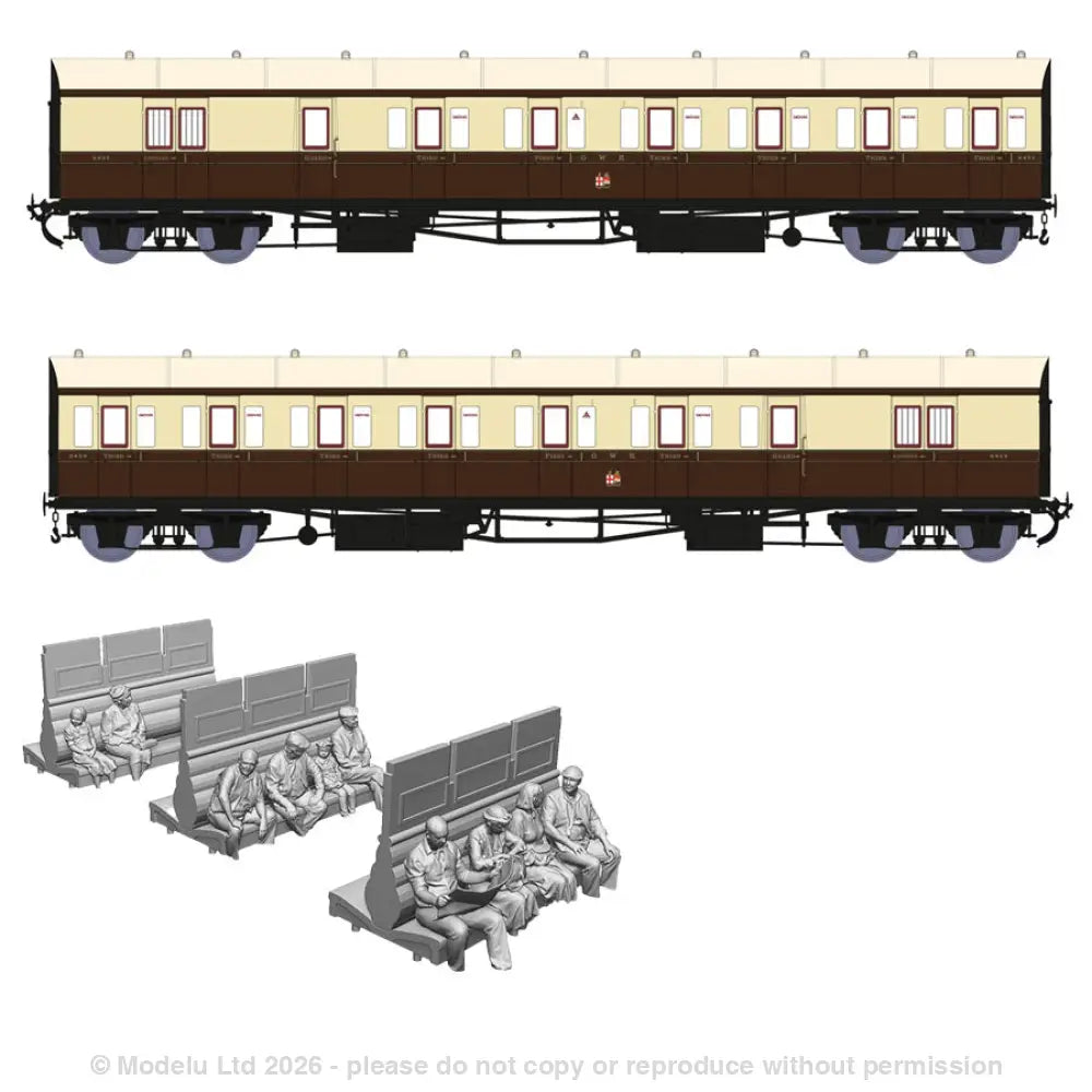11268 GWR B-Set Passenger Pack 1 10x Figure Value Pack