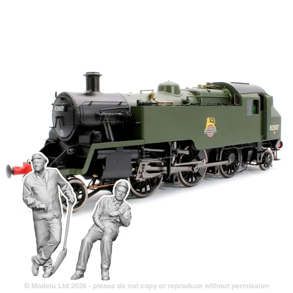 11284 BR Standard 3MT Crew 2x Figure Pack