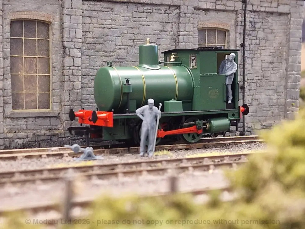 11295 Andrew Barclay Fireless Crew 2x Figure Pack