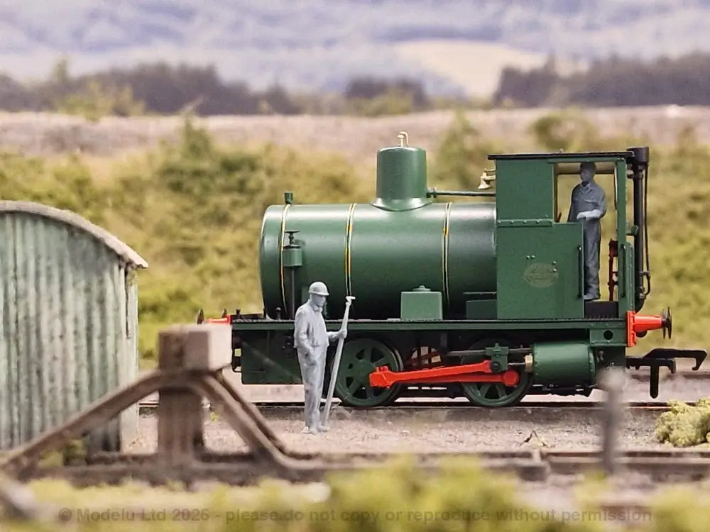 11296 Andrew Barclay Fireless Crew 2x Figure Pack