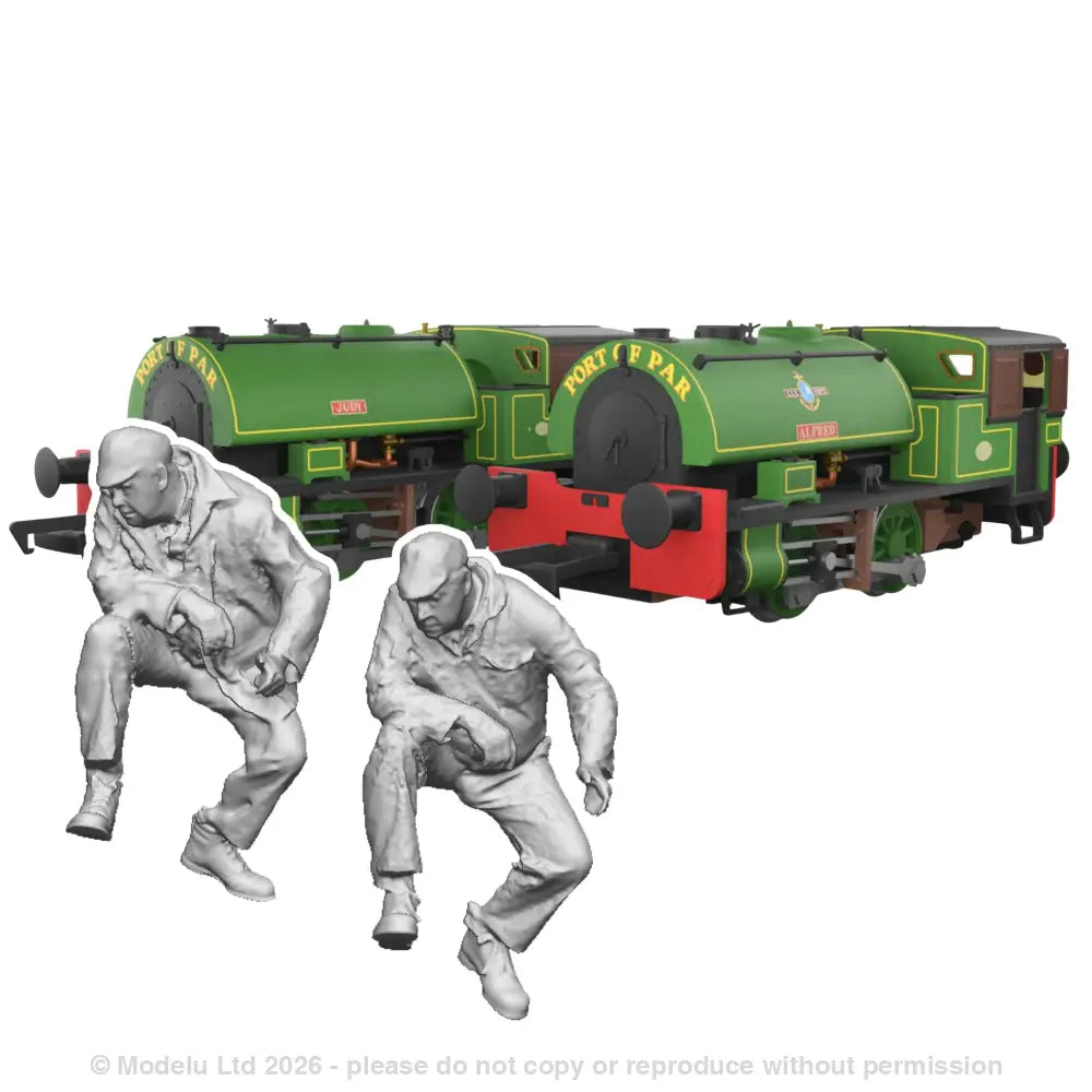 11297 Port of Par Bagnall Twin Pack