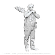 A fire lighter with shovel