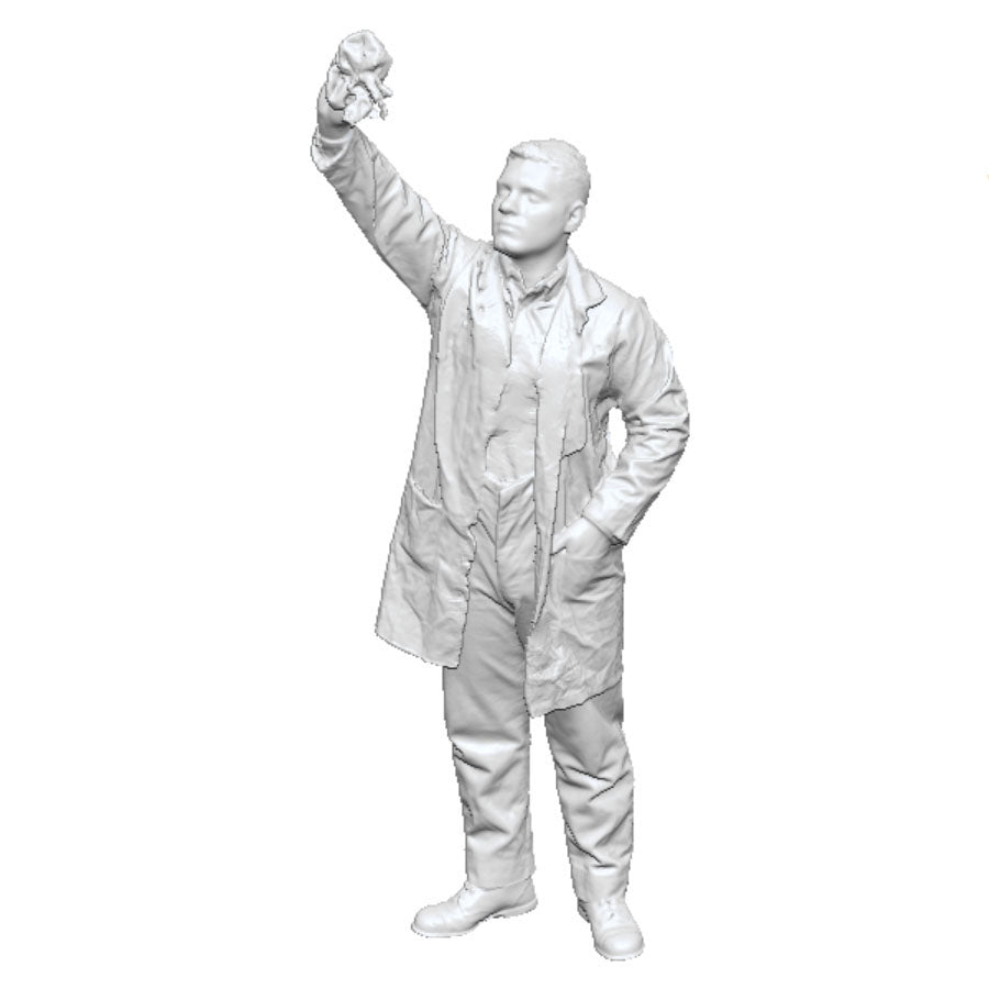 A cleaner with wrag