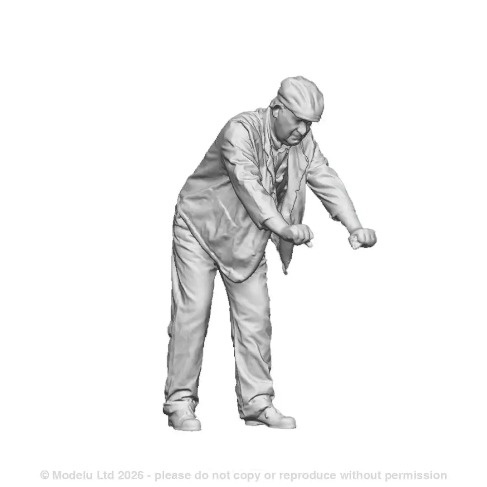 A coaler pushing a coal tub (not included)