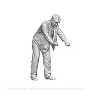 A coaler pushing a coal tub (not included)