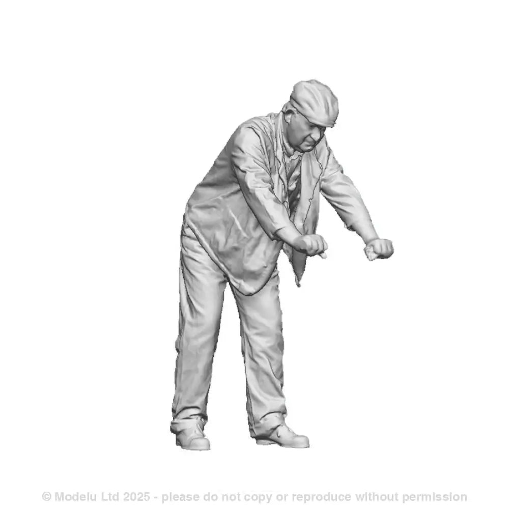 A coaler pushing a coal tub (not included)