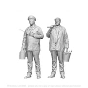 A driver and fireman booking on