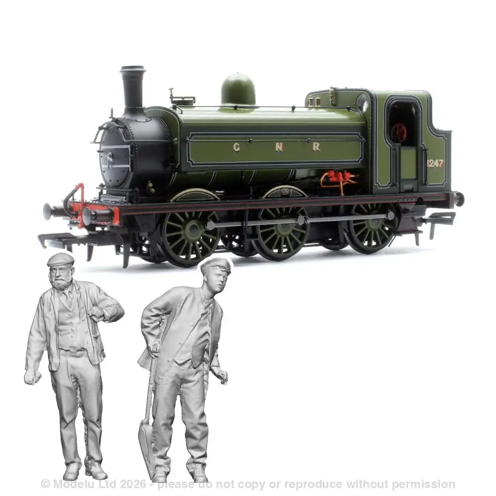 11407 GNR J13  LNER J52 Crew