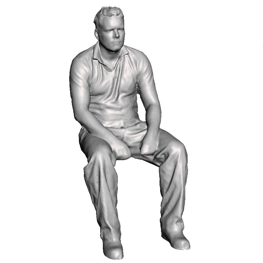 A second man seated