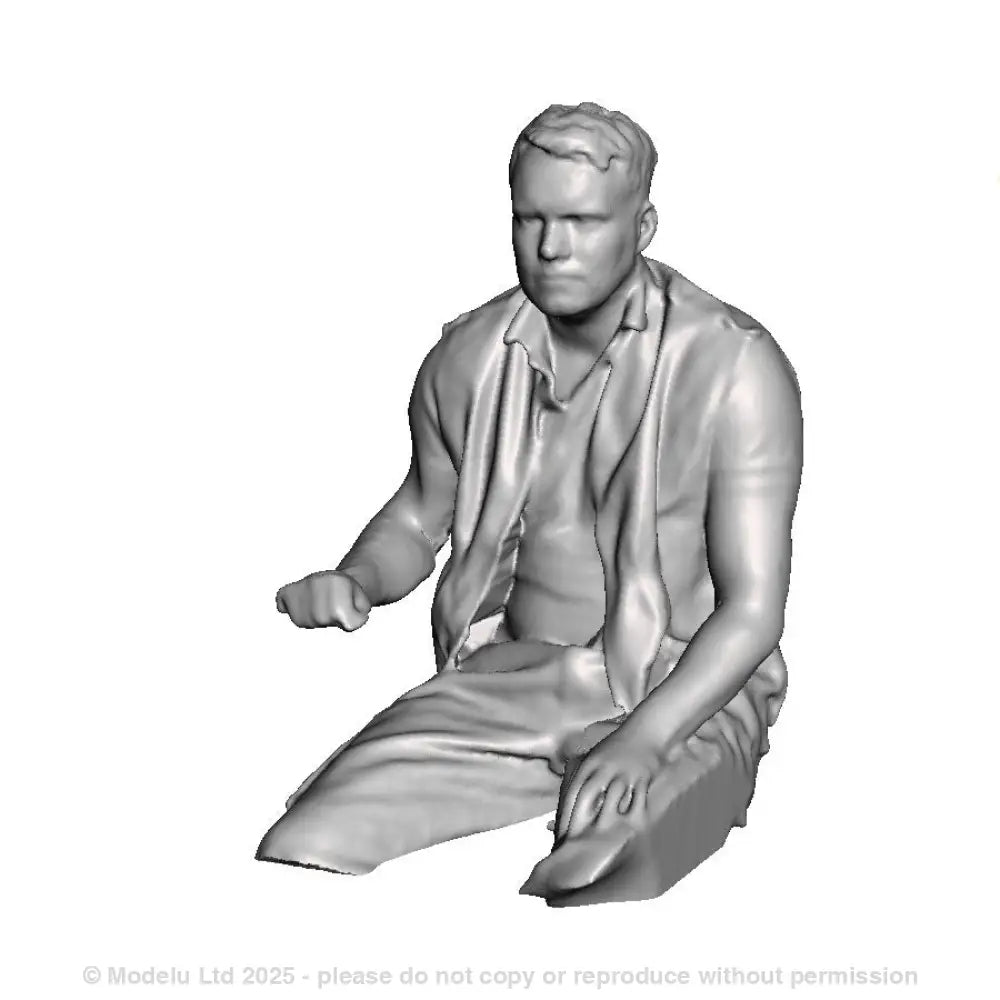 A loco driver seated operating a regulator