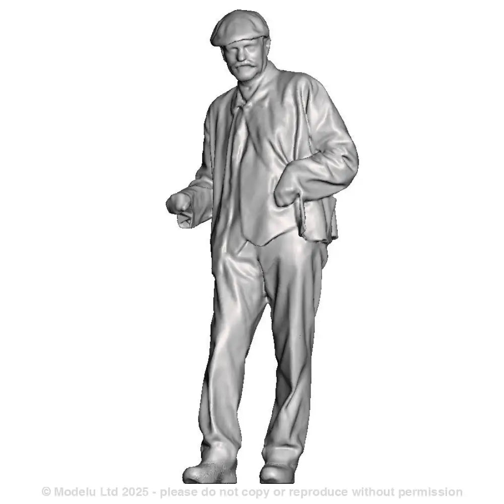 A loco crew man leaning