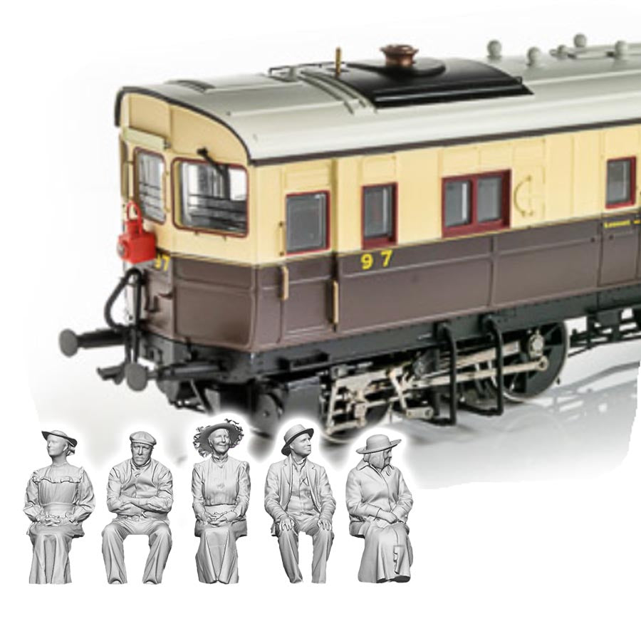 12204 GWR Steam Railmotor Passenger Pack