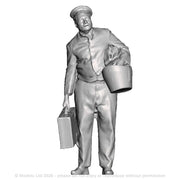 A porter with luggage