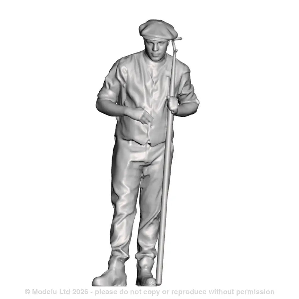 A shunter with shunters pole