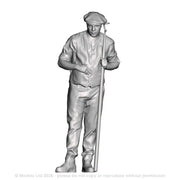 A shunter with shunters pole