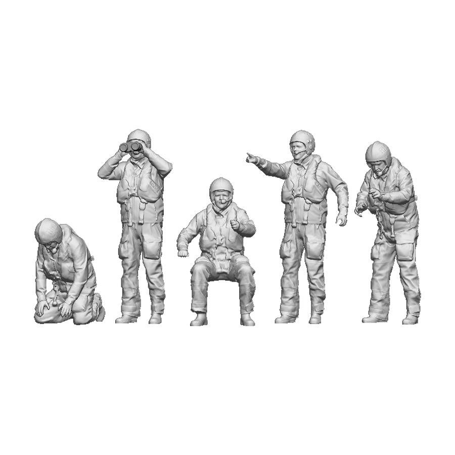 1341 RNLI Crew on Deck