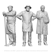 A collection of 3 shop keepers