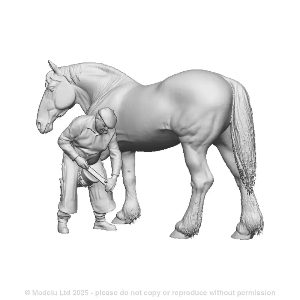 1368 Farrier and Shire Horse