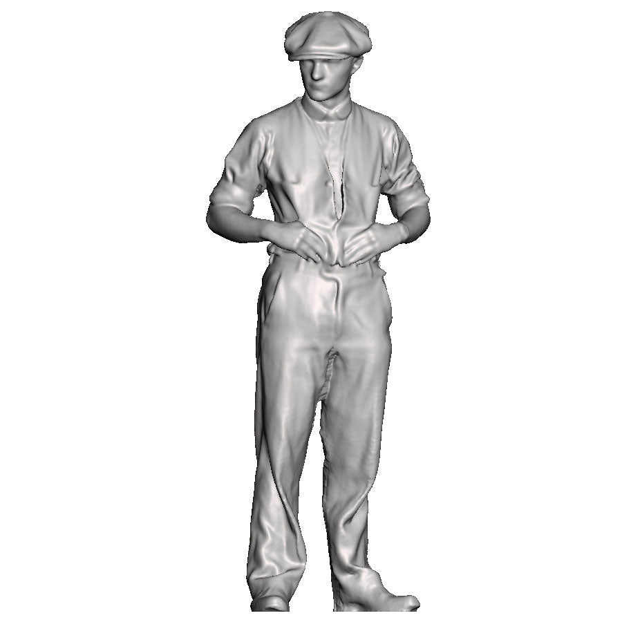 A workman at ease