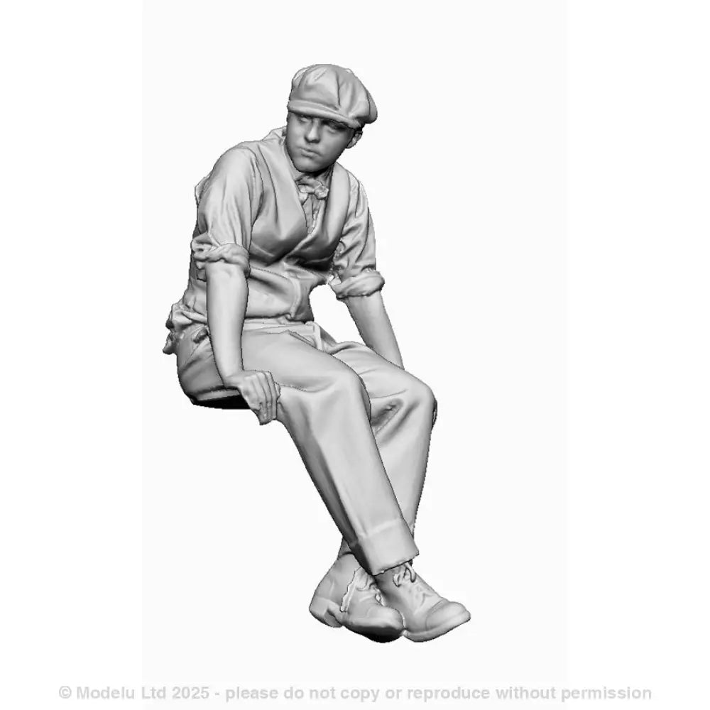 A gravity slate train brakeman