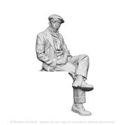 A gravity slate train brakeman