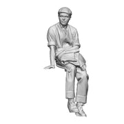 A gravity slate train brakeman