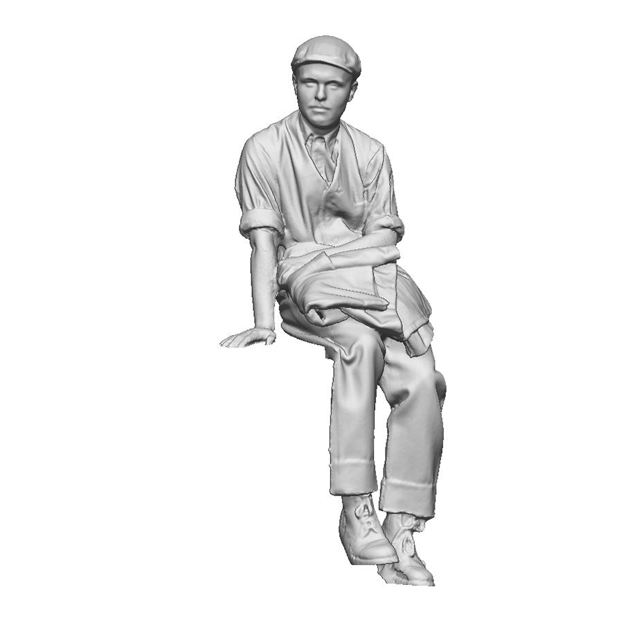 A gravity slate train brakeman