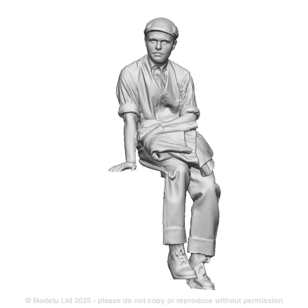 A gravity slate train brakeman