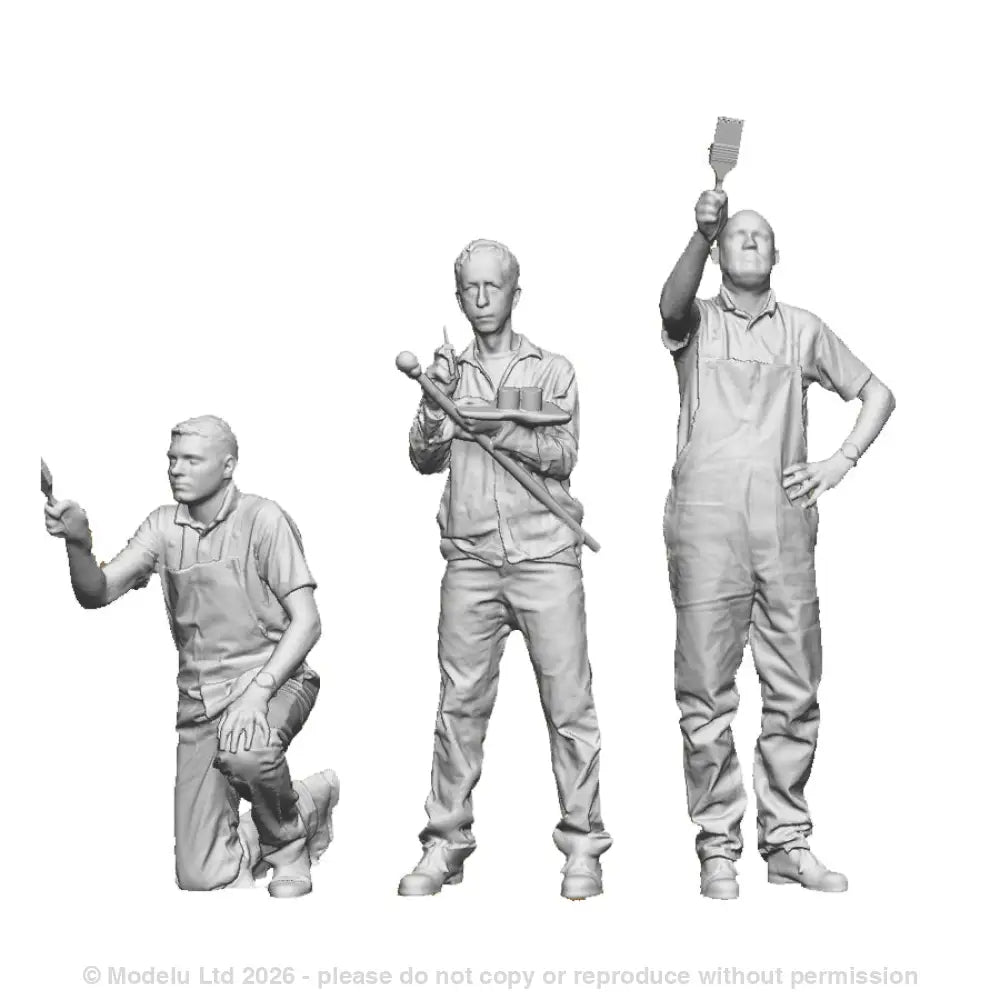 A set of painters and a sign writer