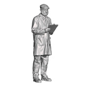 A fitter with clipboard