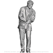 A loco crew man leaning