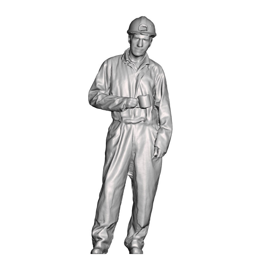 A miner with drink