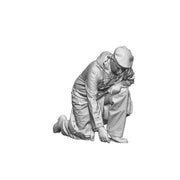 Crew kneeling