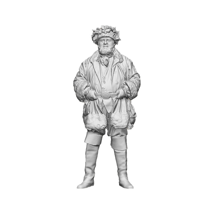 A Victorian era Father Christmas