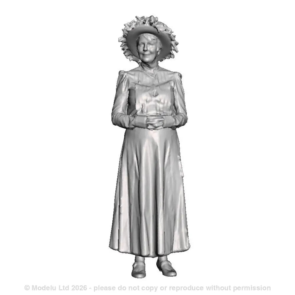 A female Edwardian figure