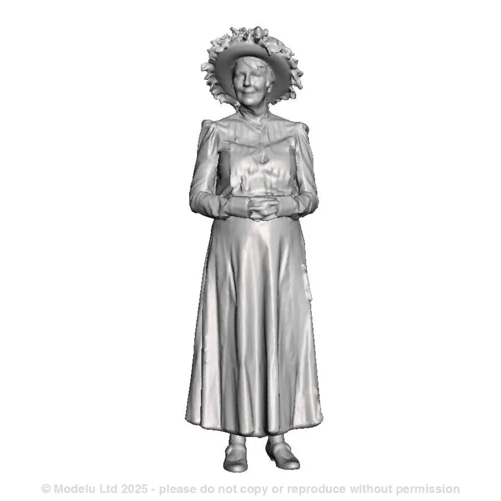 A female Edwardian figure