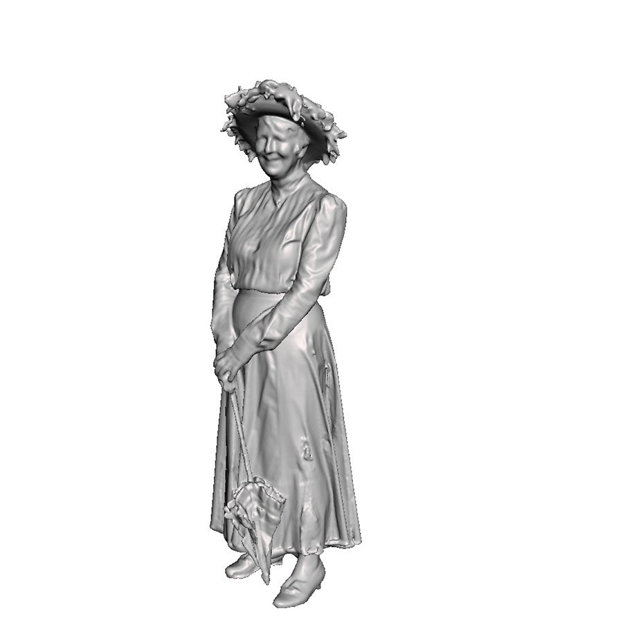 A female Edwardian figure