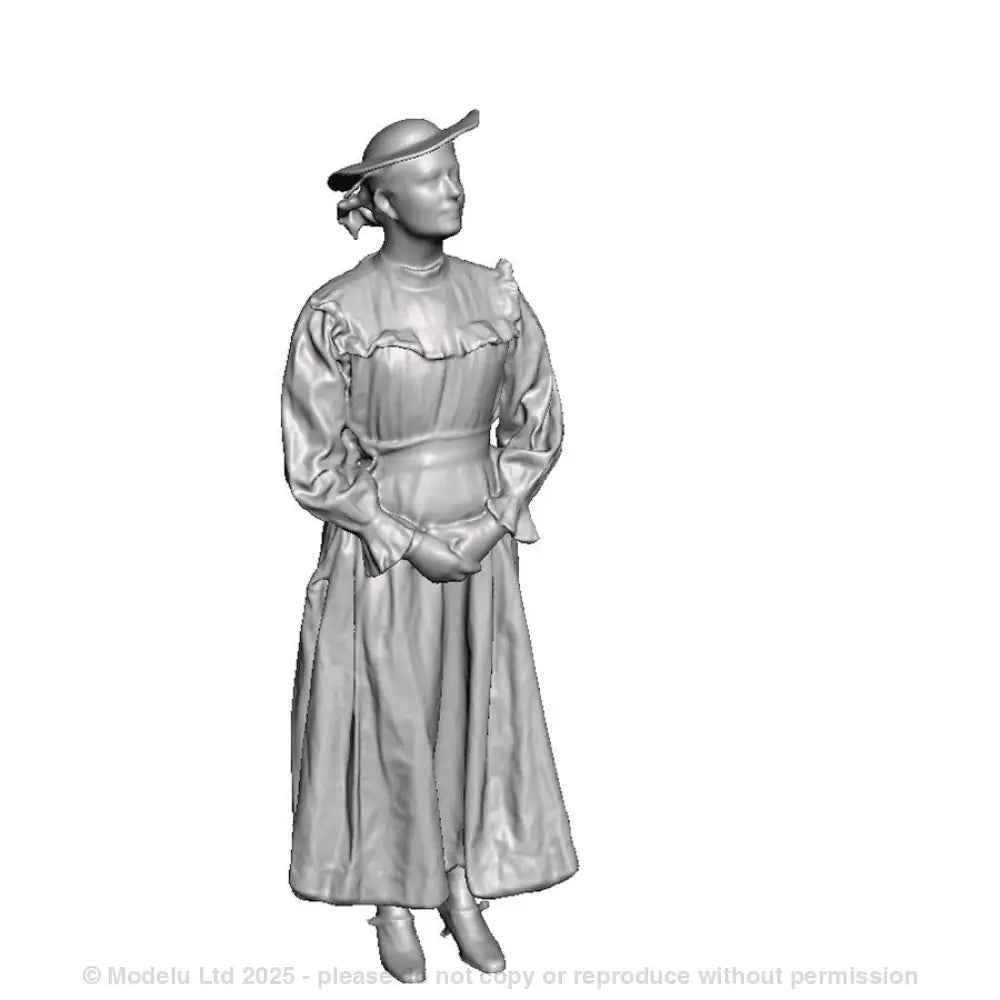 A female Edwardian figure