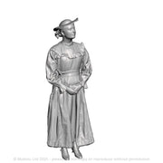 A female Edwardian figure