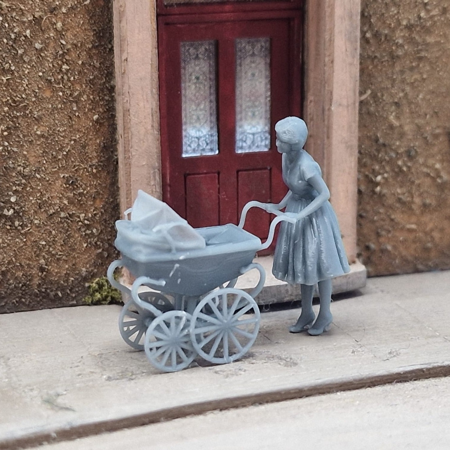 1605 Woman with Pram Product Image