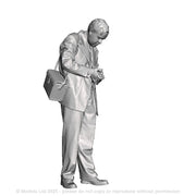 A male photographer with kodak no2