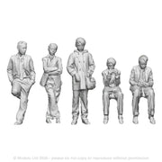 A set of 5 school boys